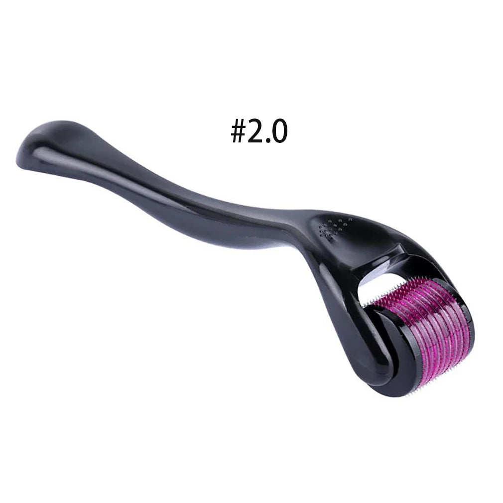 purple 2.0 Color Derma Roller Microneedling Head 540 Pins – Skin Care Tool