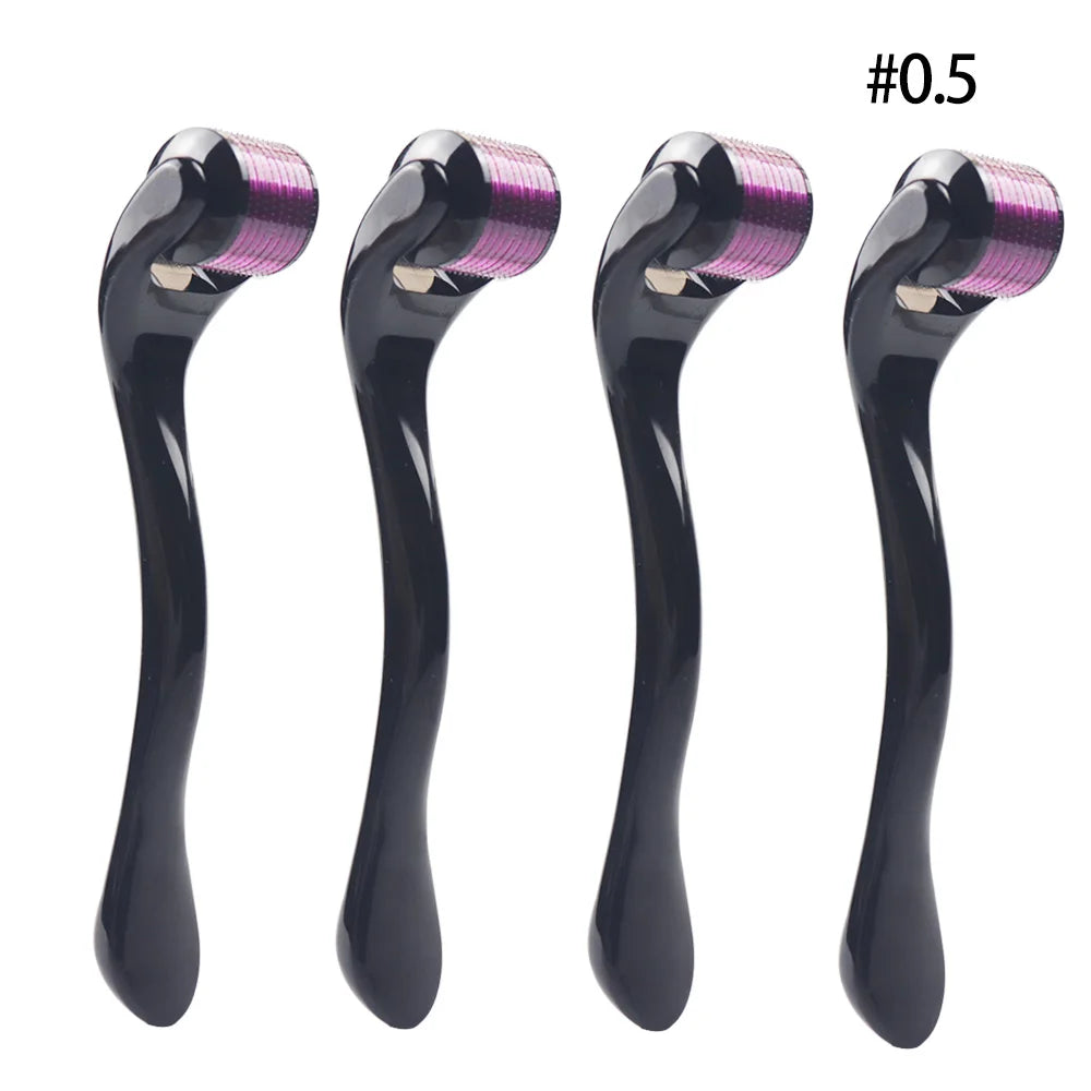 purple 0.50-4pcs Color Derma Roller Microneedling Head 540 Pins – Skin Care Tool