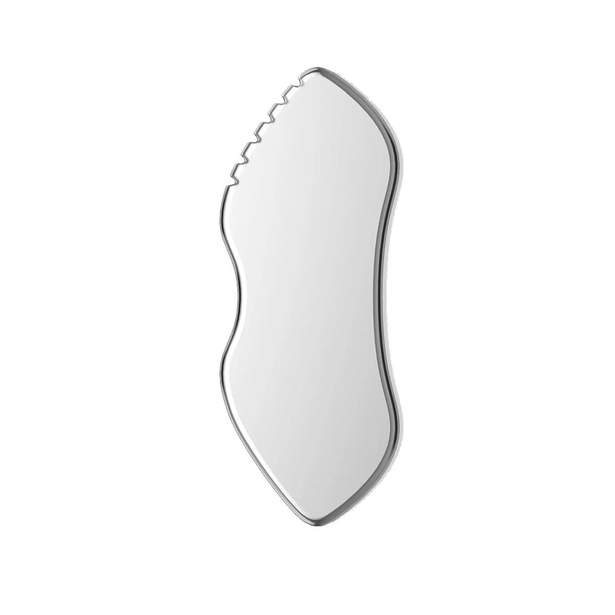 Lip Shape Color Stainless Steel Facial Roller & Gua Sha Massage Set