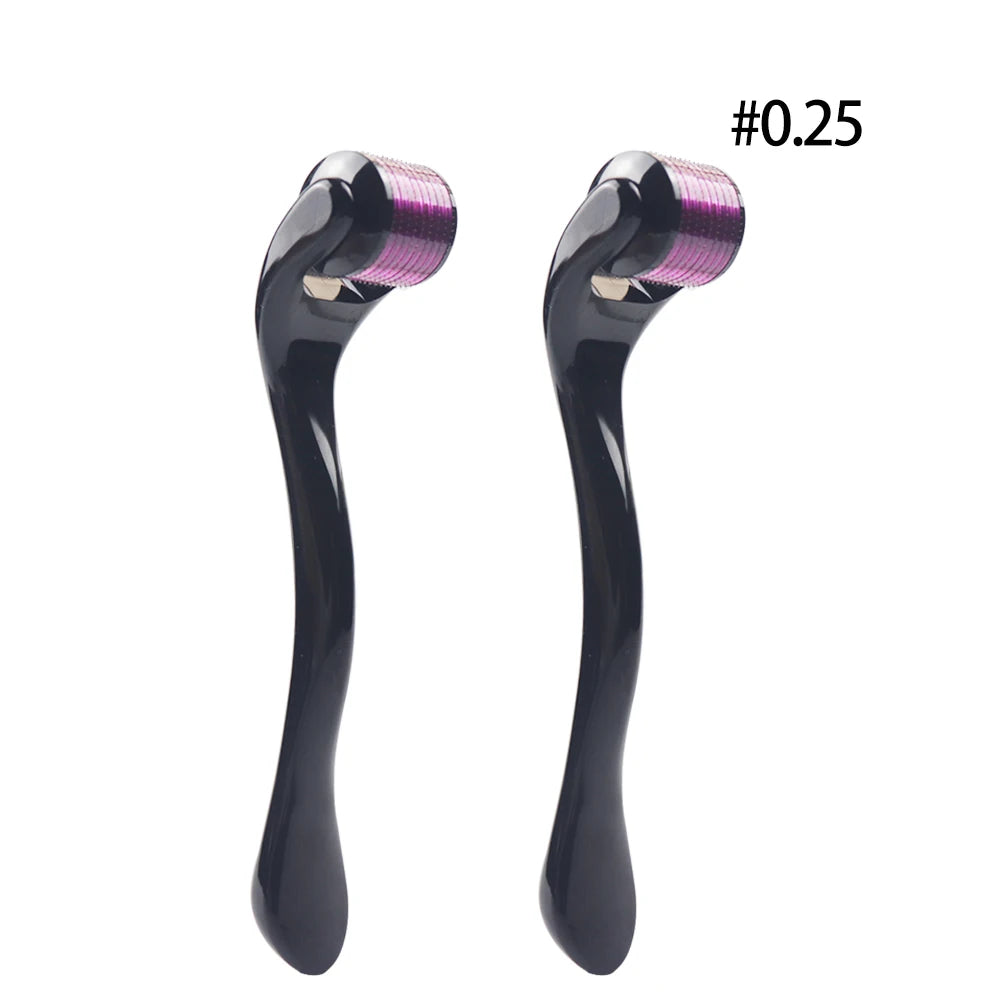 purple 0.25-2pcs Color Derma Roller Microneedling Head 540 Pins – Skin Care Tool