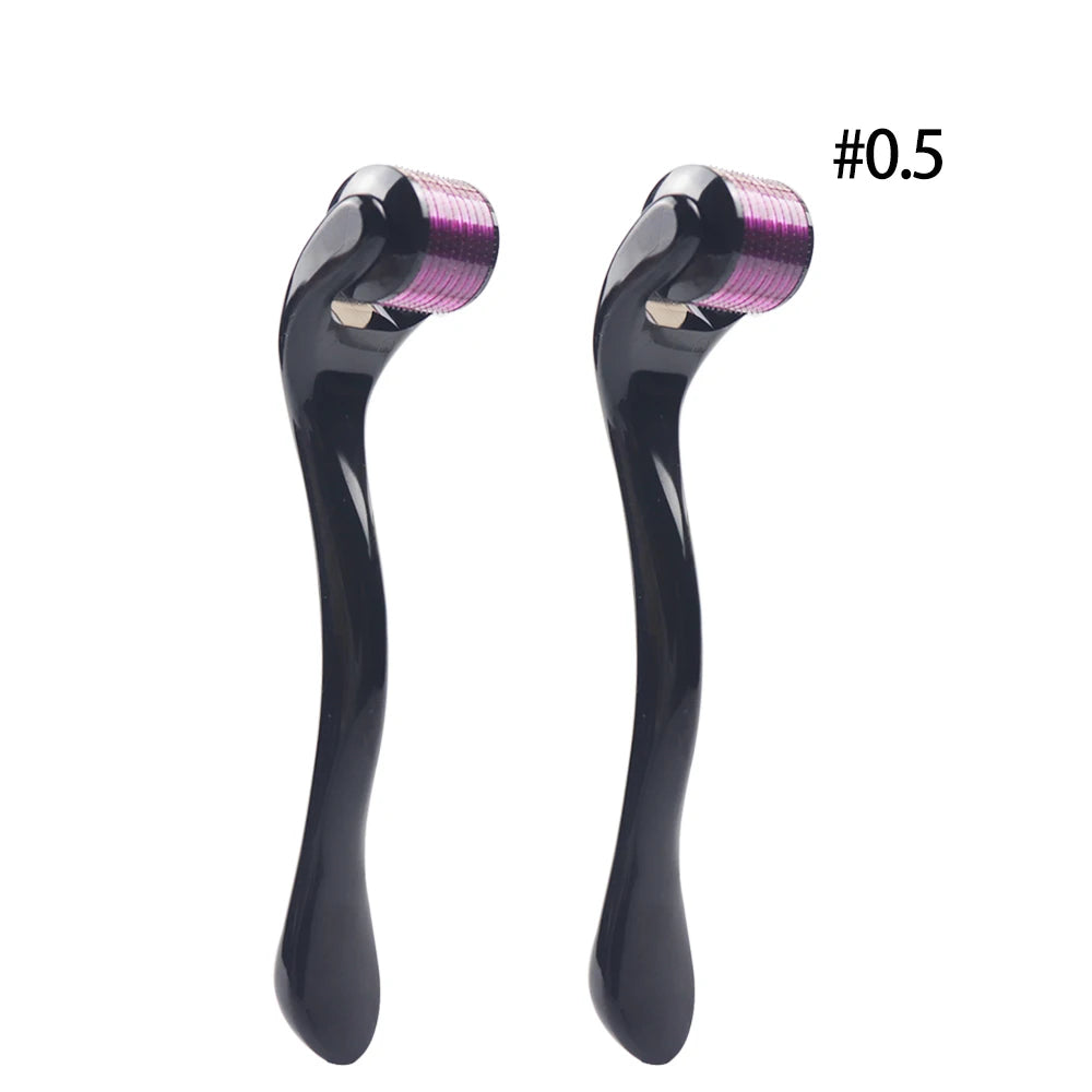 purple 0.50-2pcs Color Derma Roller Microneedling Head 540 Pins – Skin Care Tool