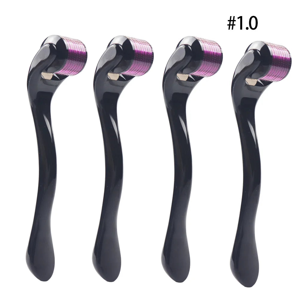purple 1.0-4pcs Color Derma Roller Microneedling Head 540 Pins – Skin Care Tool